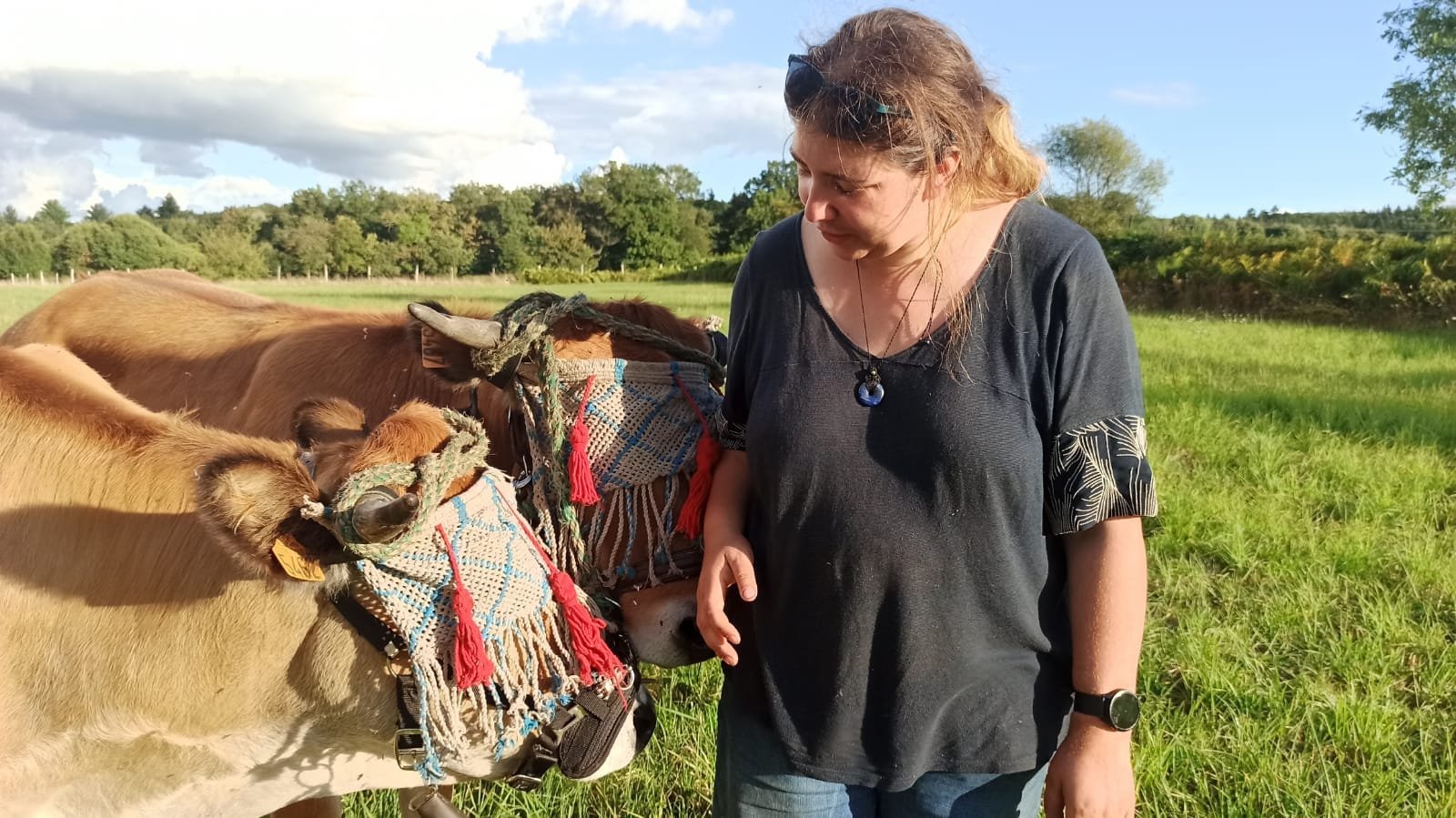 Aucune description de photo disponible. - La corne rose - Le voyage de Léonnie, Safran, et Bouleau 2023